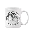 thumbnail image 1 of Lovely Raccoons Mug - Image by Shutterstock,, 1 of 4