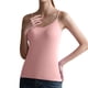 thumbnail image 2 of Playeras,Blusas y Tops,Ropa para Mujer Recortada camisetas sin mangas para las mujeres Diseño simple y exquisito de del chaleco de las mujeres del color sólido del verano (Pink, XL), 2 of 3