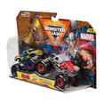 thumbnail image 2 of Monster Jam, Marvel Official Thanos Vs. Thor Die-Cast Monster Trucks, 1:64 Scale, Kids Toys for Boys and Girls Ages 3 and up, 2 of 6