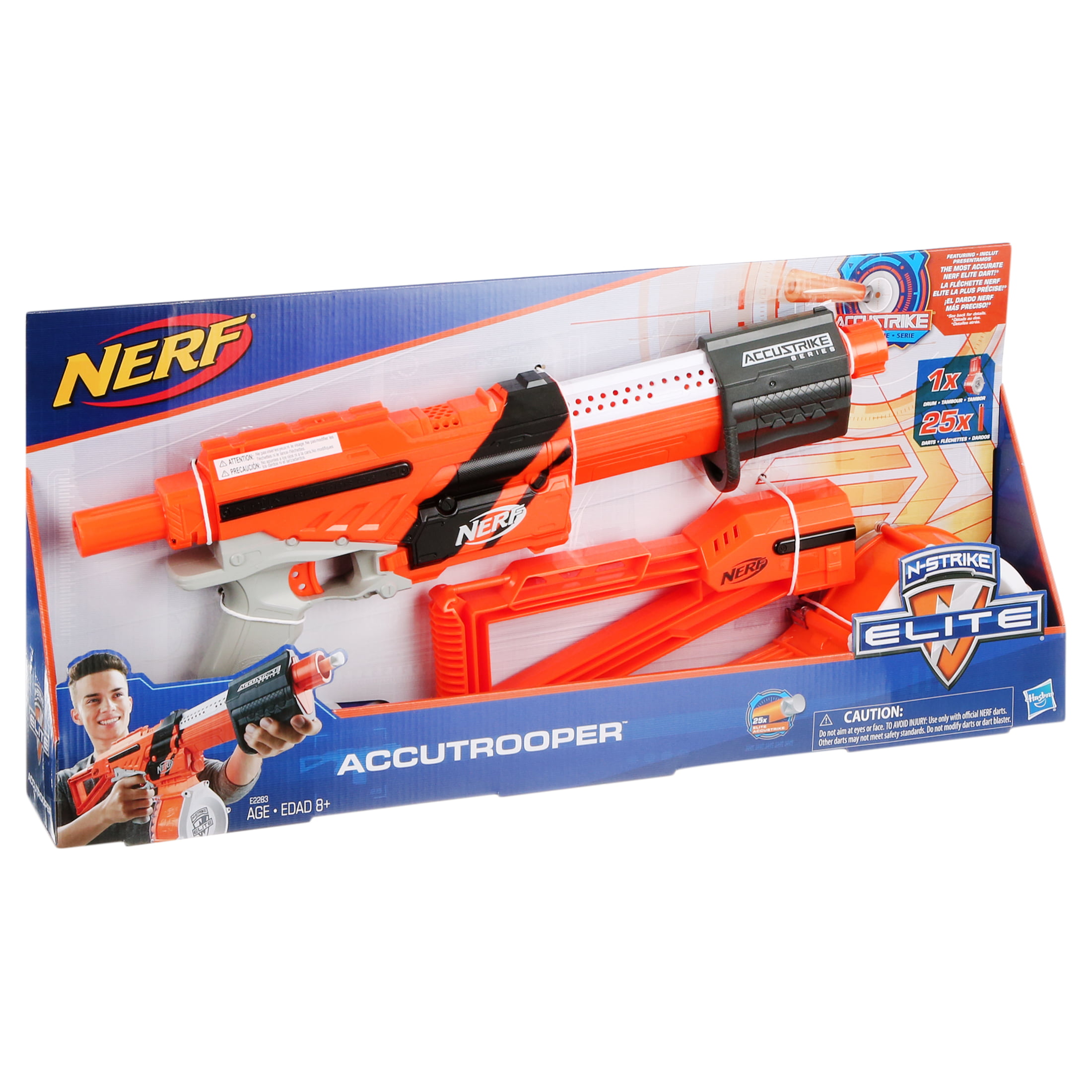 N-Strike AccuStrike AccuTrooper, Includes 25 Darts, Ages 8 and Up - Walmart.com
