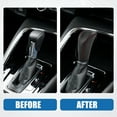 thumbnail image 3 of Unique Bargains Gear Shifting Knob Cover Automatic Transmission Lever Trim for Nissan Versa 2007-2012 Faux Leather Red, 3 of 7
