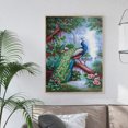 thumbnail image 2 of Cuadros Decorativos 5D DIY Full Drill Diamond Painting Lordly Peafowl punto de cruz (B1548) Tmvgtek embutido en tela, 2 of 8