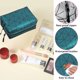 thumbnail image 4 of Bolsa de maquillaje de estilo Simple, bolsa de maquillaje con timbre de PU, bolsa de artículos de tocador de mano, bolsa de almacenamiento portátil para Fitness, 4 of 5