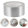 thumbnail image 2 of Shisuyan Ruban en Papier D\'aluminium Robuste Argent pour Plomberie Usage Intérieur 1 Rouleau, 2 of 8
