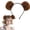 A, variant on Bear Ears Headband,Bear Ears,Bear Ears Headband for Adults Cute & Soft Animal Costume,Hair Headband,Bear Ears Headband Fluffy Bear Ears Hairdband,Delicate Bear Ear Hair Hoop(E)