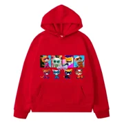 Super Kitties Children Sweatshirt y2k sudadera boy clothes Autumn Fleece pullover Casual Jacket anime hoodies clothes girls