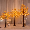 thumbnail image 5 of LED Artificial Maple Tree with Warm White Lights 1.2m USB Powered Indoor Outdoor Holiday Decoration for Christmas Thanksgiving, 5 of 5