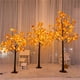 thumbnail image 5 of Árbol de arce artificial iluminado con luces LED de 1,2 m y 48 l, con hojas de arce para Halloween, Acción de Gracias, decoración de interiores y exteriores. Colgante de campana., 5 of 6