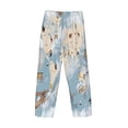 thumbnail image 5 of Xecao Animals Travel World Map Men's Straight Lounge Pajama Pants: The Ultimate in Comfortable Sleepwear, 5 of 9