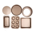 thumbnail image 2 of Bakeware Pans Set, 6 Pack Carbon Steel Baking Mould With Tray Box For Home Kitchen, 2 of 8