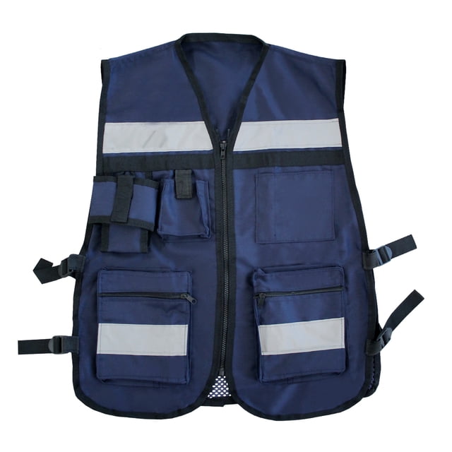 Chaleco Seguridad Industrial Señor Seguridad Brigadista Malla Reflejante