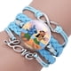 thumbnail image 3 of Lilo & Stitch Disney Time Gem pulseras para niñas, joyería de Anime, accesorio de moda, pulsera multicapa de dibujos animados, regalo de cumpleaños para niños, 3 of 5