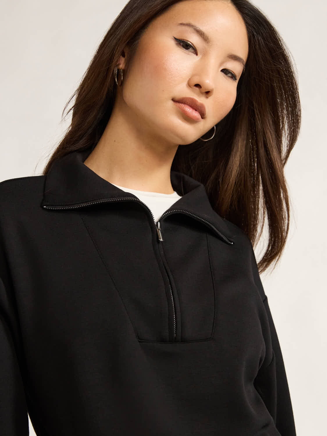 Scoop Women's & Women's Plus Ultimate ScubaKnit Half Zip Scoop Women's & Women's Plus Ultimate ScubaKnit Half Zip