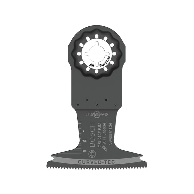 Cuchilla multiherramienta oscilante BOSCH OSL212F, 2,5 cm, bimetálica