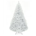 thumbnail image 6 of Uforic 7.5ft White Artificial Christmas Tree with 1258 Branch Tips, Foldable Metal Base for Home and Office, 6 of 6