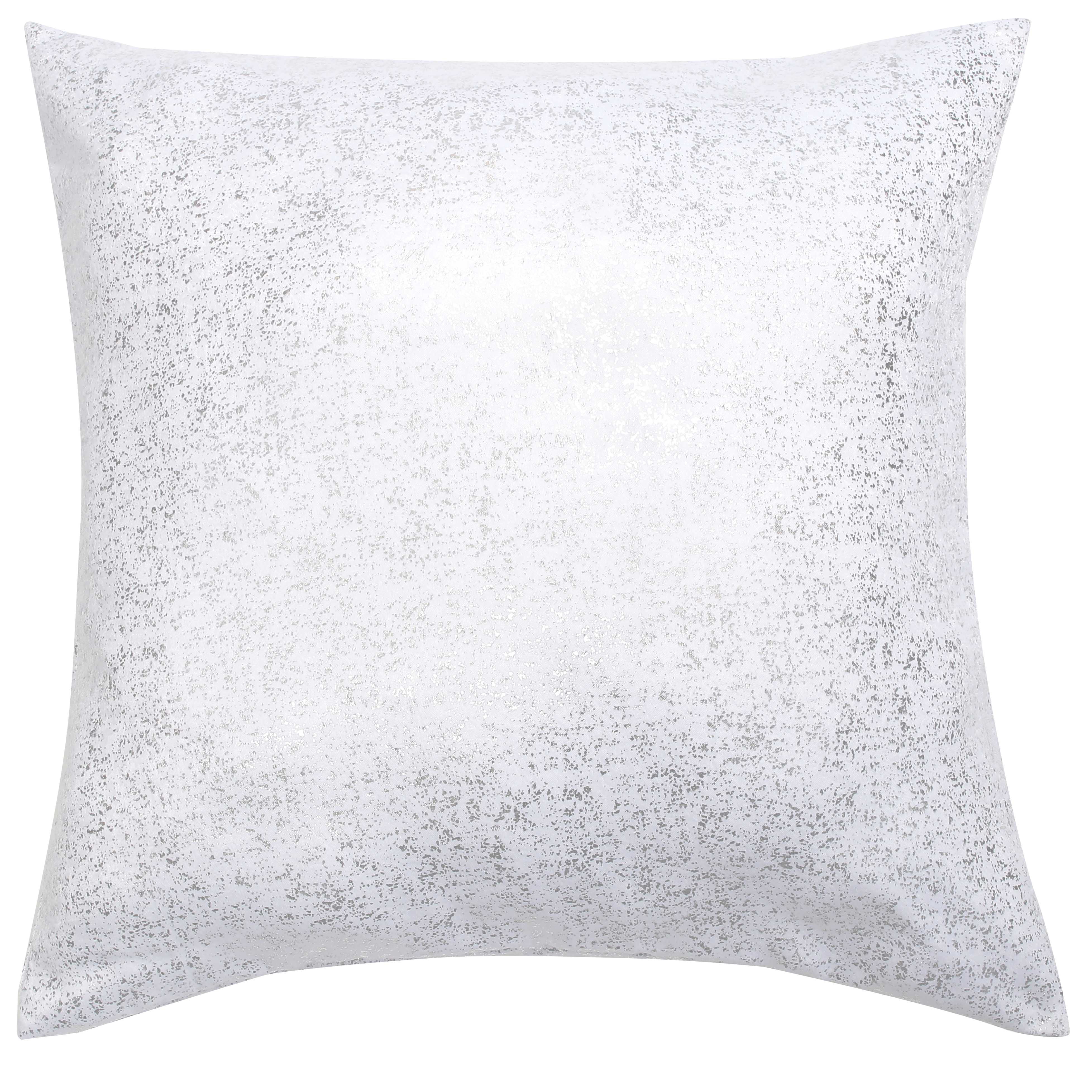 Blue Single Euro/Square Size Pillow Sham with Metallic Accent 26in x 26in 1 