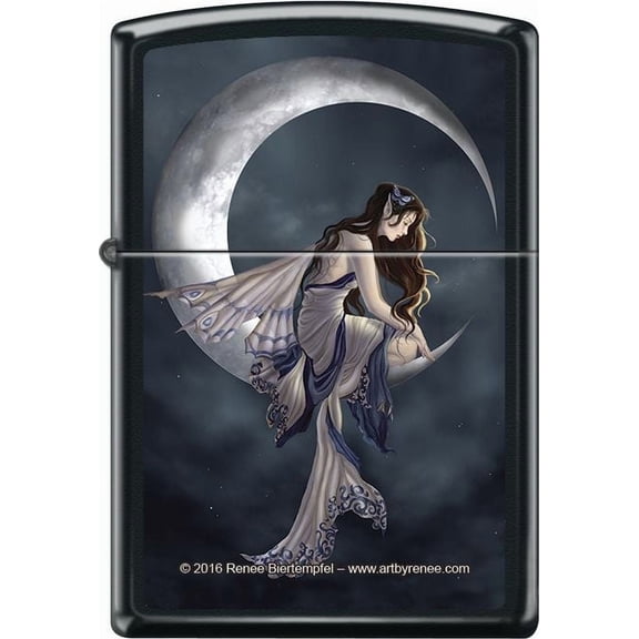 Memory by: Nene Thomas - Black Matte Zippo Lighter