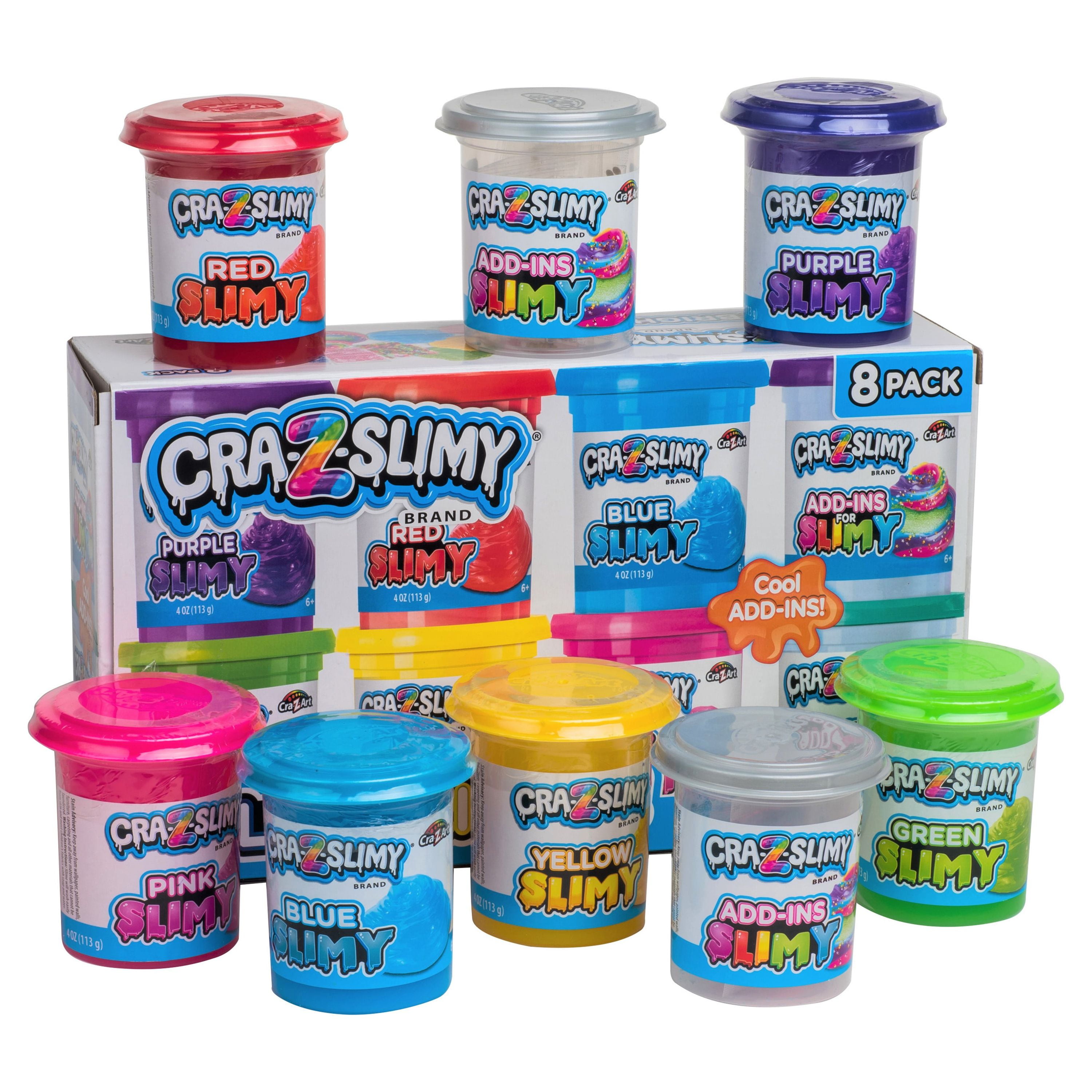 Cra-Z-Slimy® Smoothie Scented Slime & Foam Beads 10oz