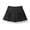 A01_Black, variant on Girls' School Uniform Pull-on Scooter Skirt with Undershorts, Poplin Style with Button Pockets Skirts for Girls Uniform 2026 Back to School(A01_Black,12-13Years)