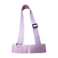 thumbnail image 1 of DYNWAVECA Sangle de Support de Ski Réglable Idéale pour Familles Hommes Femmes et Enfants Adultes Sangle de Support de Ski Nylon Résistant à l'Usure Ceinture de Fixation Rose, 1 of 10