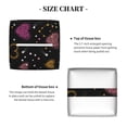 thumbnail image 5 of Logiee Tissue Box Cover 5X5X5'' PU Leather Tissue Holder Square Tissue Cube Box Organizer for Bathroom Vanity Countertop,Car,Night Stands,Office,Home,Kitchen (Heart and Stars), 5 of 8