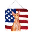 thumbnail image 1 of Pharaoh Hound Patriotic Wall or Door Hanging Prints, 1 of 1