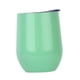 thumbnail image 4 of Vasos de Cerveza Agua Café Té 12 Oz Vasos Bebida Helada Copa Vino Aislada Resistente para al Aire Libre Camping Verde claro Macarena Vaso de vino de acero inoxidable, 4 of 8