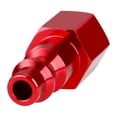 thumbnail image 2 of JZROCKER - 10 piezas de acoplador y tapón de aire de 1/4 de pulgada NPT hembra para conectores neumáticos industriales, 2 of 8