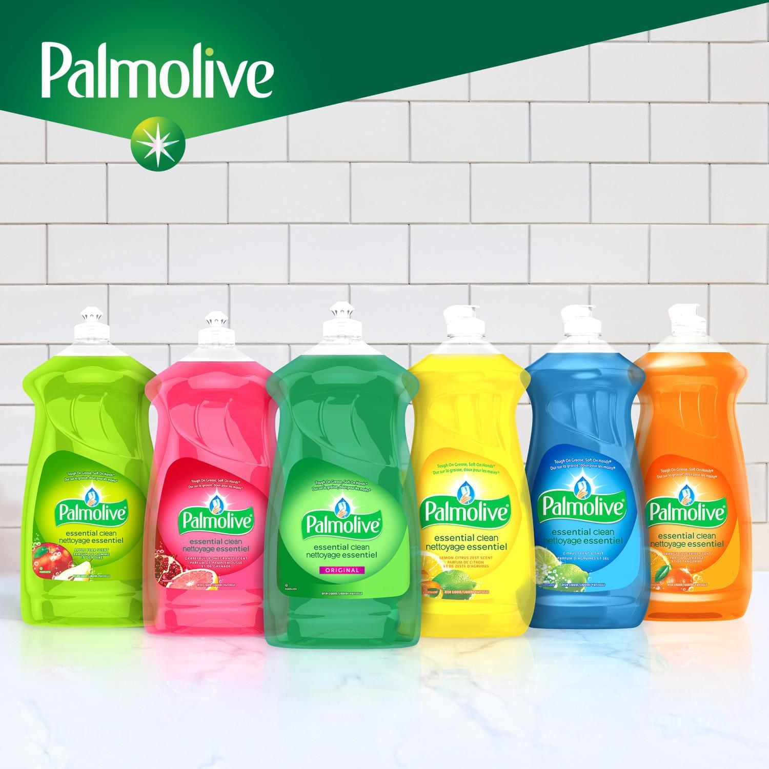 Savon à vaisselle liquide Palmolive Essential Clean, parfum Original - 828 mL 828 ml