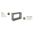 thumbnail image 3 of Homestyles Table de Console en Bois Mountain Lodge en Gris, 3 of 17
