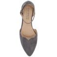 thumbnail image 5 of Journee Womens Lana Buckle Pointed Toe Ballet Flats, Widths Available, 5 of 10