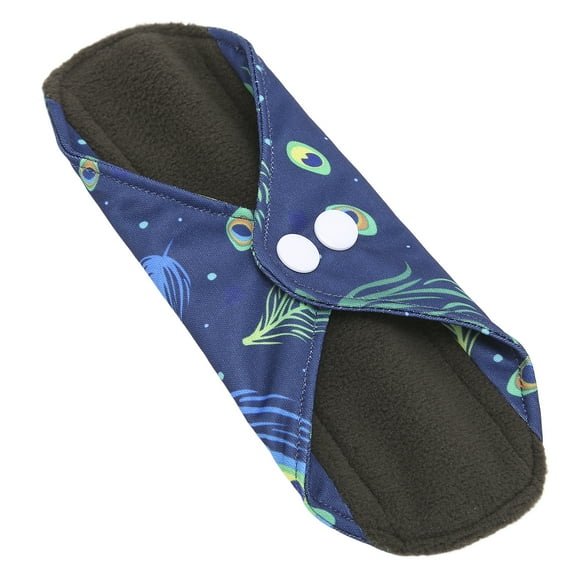 Washable Incontinence Pads, Strong Air Permeability Reusable Menstrual Cloth Pads Reduce Gynecological Diseases Soft for Menstrual Period S