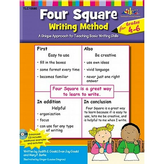 Pre-Owned Four Square: Writing Method Grades 4-6 W/Enhanced CD: A Unique Approach to Teaching Basic Writing Skills (Other)