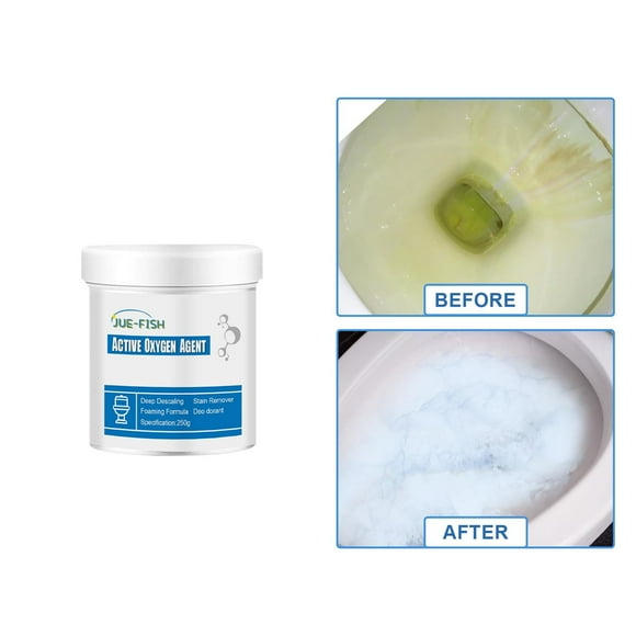 EGNMCR Toilet Activated Oxygen Agent Sanitary Toilet Scale Removal Cleaner Household Cleaning Toilet Bowl Cleaner active oxygen