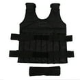 thumbnail image 1 of Chaleco lastrado ajustable con carga máxima de 20 kg para entrenamiento físico., 1 of 14