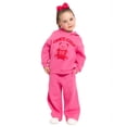 thumbnail image 5 of Wonder Nation Toddler Girls Fleece Pintuck Sweatpants, Sizes 12M-5T, 5 of 7