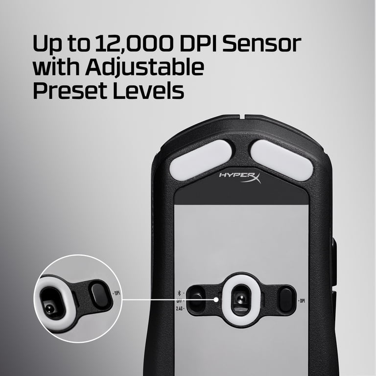 HyperX Pulsefire Fuse - Wireless Gaming Mouse - Walmart.com