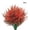 Orange, variant on Set of 8 Artificial Lavender Flower Bundles with Greenery, for Outdoor Porch Garden and Indoor Home Workspace Decor, No Watering Floral Arrangements