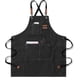 thumbnail image 1 of Kitchen Apron for Men and Women Canvas Barbecue Apron with Pockets Adjustable Work Apron for Barbecue Garden Coffee, 1 of 4