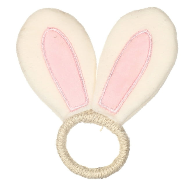 Ltdhehe Easter Napkin Rings Bunny Napkin Rings Set Of 5 Egg Napkin Holders Rings For Party Banquet Dinning Table Decoration