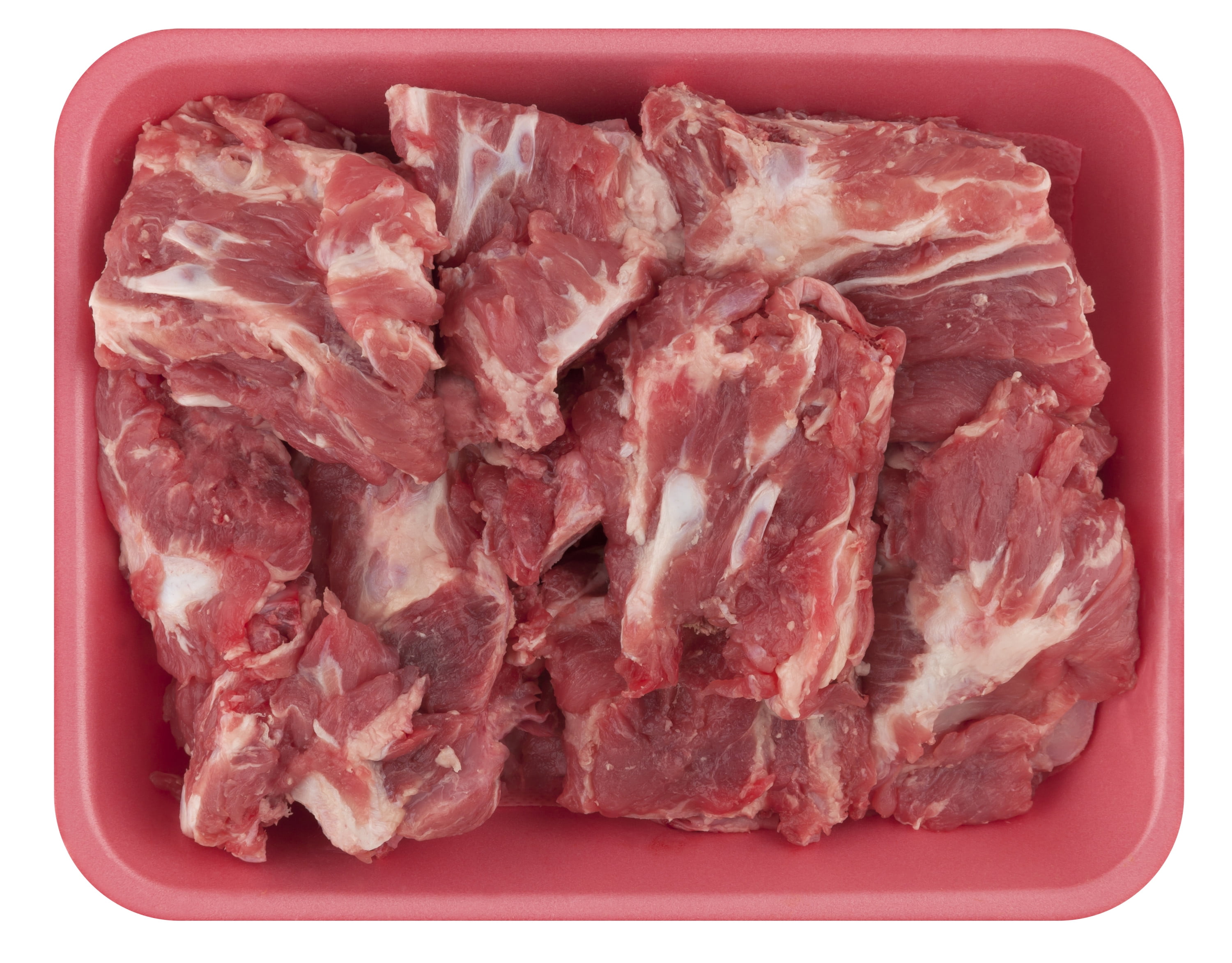 Pork Neckbones Bone-In, 3.0 - 4.7 lb, Tray