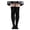 Black, variant on PMVFHDE Thigh High Socks Women Solid Color Long Over Knee Socks