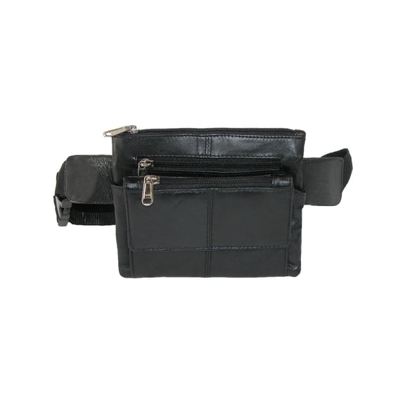 CTM Mini Leather Sqaure Fanny Waist Pack