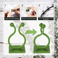 thumbnail image 3 of Dinheiro Clips para plantas trepadoras, 60 unidades, clips invisibles para plantas trepadoras, clips de pared autoadhesivos para soporte de plantas, clips adhesivos para plantas para potos, 3 of 8