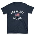 thumbnail image 1 of Oro Valley Arizona Patriot Men's Cotton T-Shirt, 1 of 1
