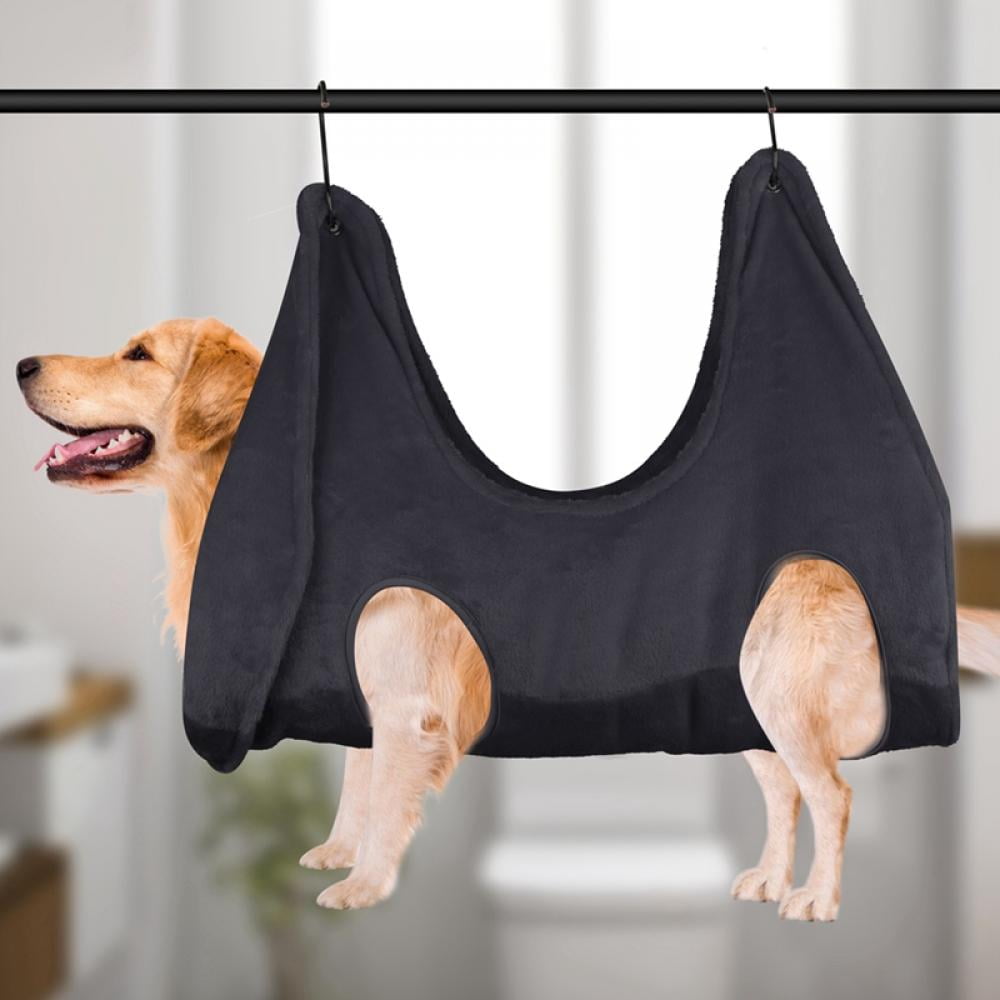 Dog Hammock Helper Dog Cat Grooming and Nail Trimming Pet Grooming Hammock  Restraint Bag for Dogs Bathing Trimming Nail 