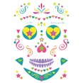 thumbnail image 4 of Tattoo Sticker Waterproof Fake Tattoo Face Tattoo Temporary Tattoo for Halloween, 4 of 9