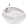 thumbnail image 2 of Caja de arena para gatos semicerrada Deep Loo Bandeja de arena duradera para gatitos de lado alto Bandeja de arena con Bandeja de arena para 35cmx33cmx16cm Sunnimix Bandeja de arena para gatos, 2 of 8