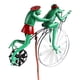 thumbnail image 4 of Viento De Metal Para Bicicleta, Hecho A Mano, Rana, Gato, Conejito, Mantis, Escultura Para Decoración De Jardín Y Césped sonducket HA045085-01, 4 of 6