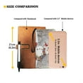 thumbnail image 7 of Jeiento Xmas Wristlet Wallet for Women Christmas RFID Blocking Credit Card Holder for Women Cute Snowman Slim Thin Leather Ladies Purse Clutch Card Holder Wallets with Card Slots Gifts for Her, 7 of 7